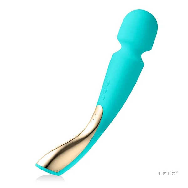Vibrator Bagheta Smart Wand 2, Turcoaz, Large