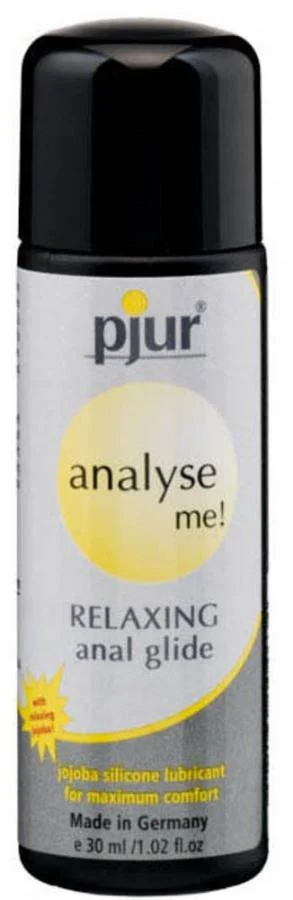 Lubrifiant Pe Baza De Silicon Cu Jojoba Analyse Me Relaxing Anal Glide, 30 Ml