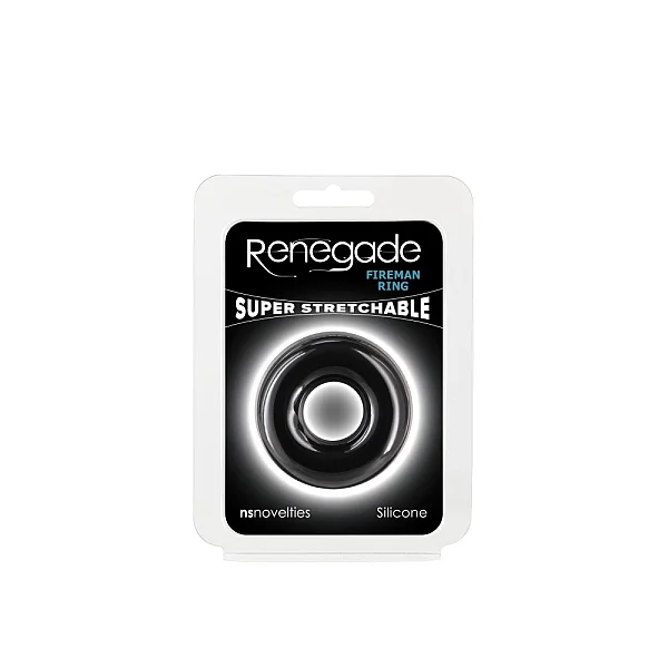 Renegade - Fireman Ring - Medium - Black