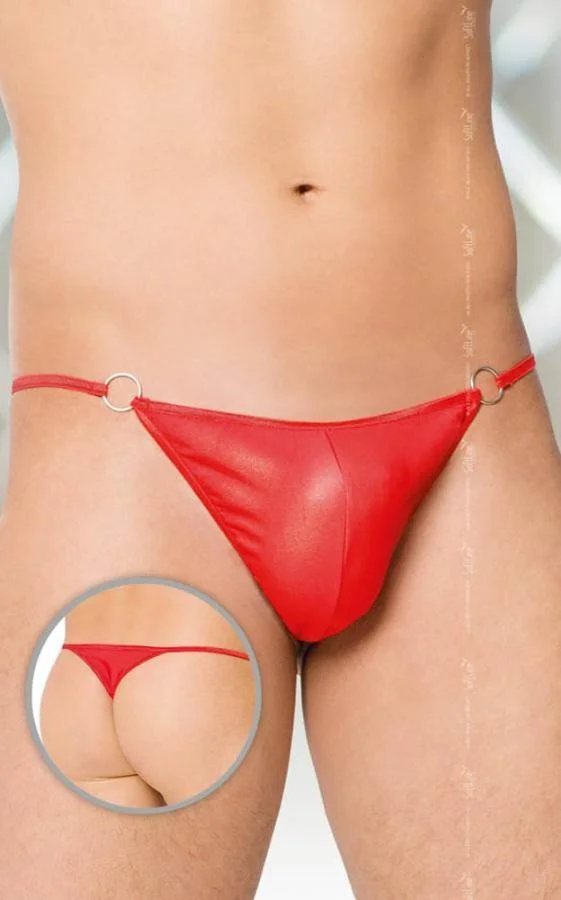 Thong 4420 {} Red/ Sl