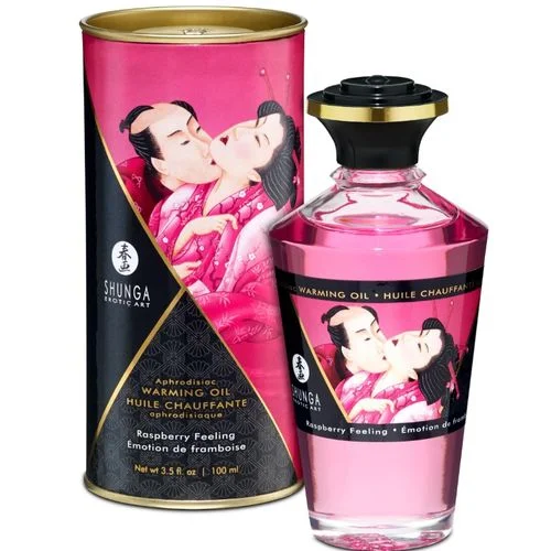 Ulei Afrodiziac Cu Efect De Caldura Raspberry Feeling, 100 Ml