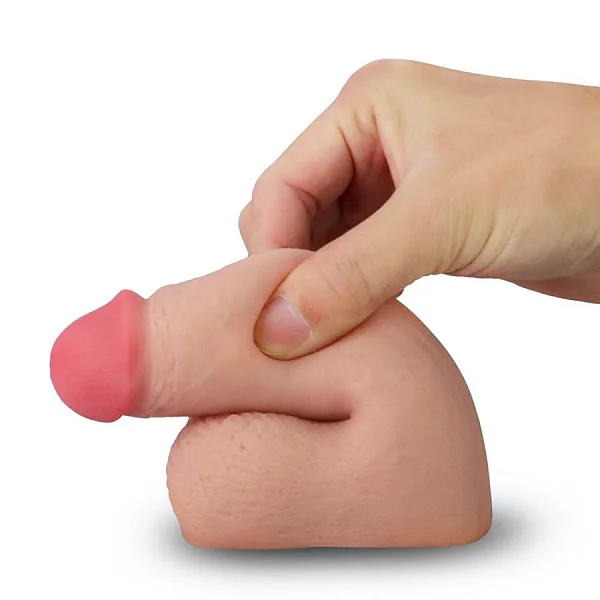 Dildo Ultra-realistic Skinlike Limpy Cock, Natural, 12.7 Cm