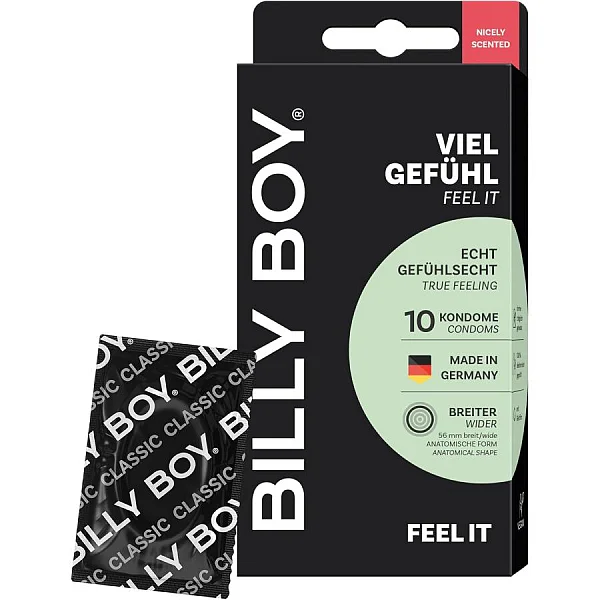 Prezervative Billy Boy Feel It 10 Buc