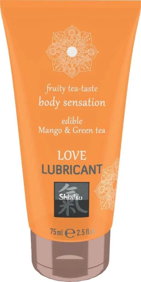 Lubrifiant Comestibil - Mango + Ceai Verde, 75 Ml