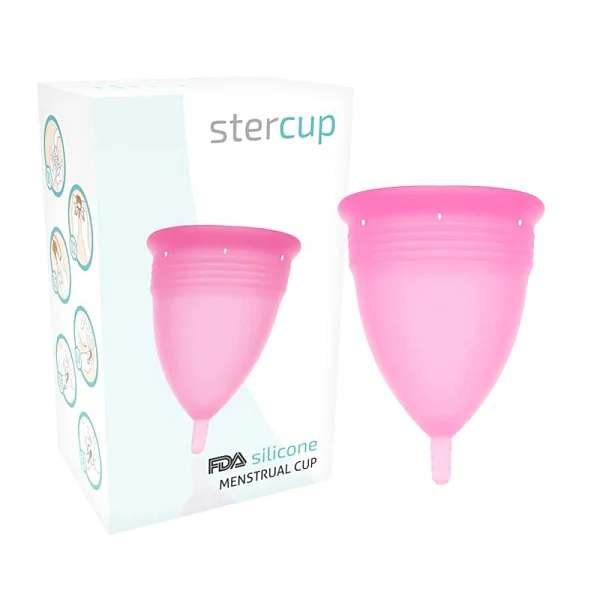 Cupa Menstruala Silicon Stercup Marimea L Roz