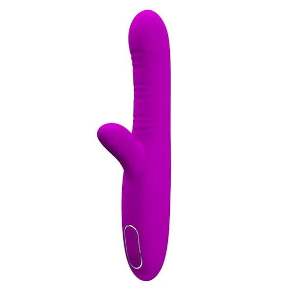 Vibrator Punctul G Angelique, Violet, 22 Cm