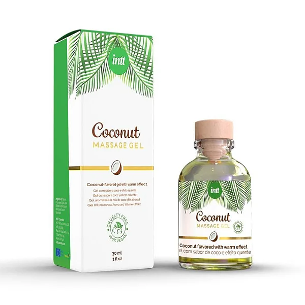 Gel Stimulant Vegan Cu Efect Incalzire Si Aroma Cocos, 30 Ml