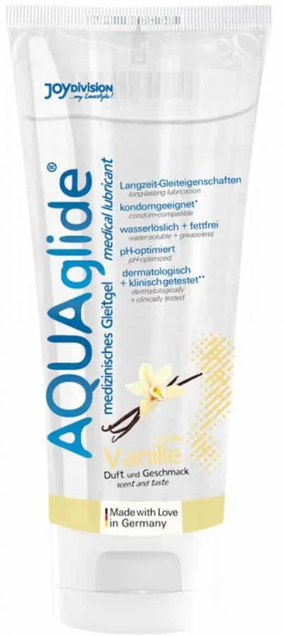 Lubrifiant Aquaglide Cu Aroma De Vanilie, 100 Ml