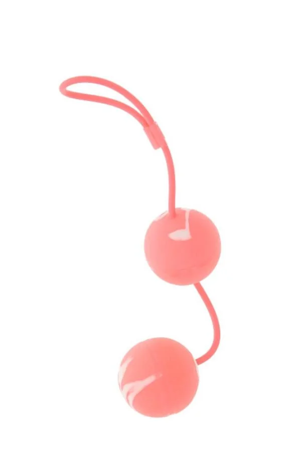 Marbilized Duo Balls Pink_b0o25_4
