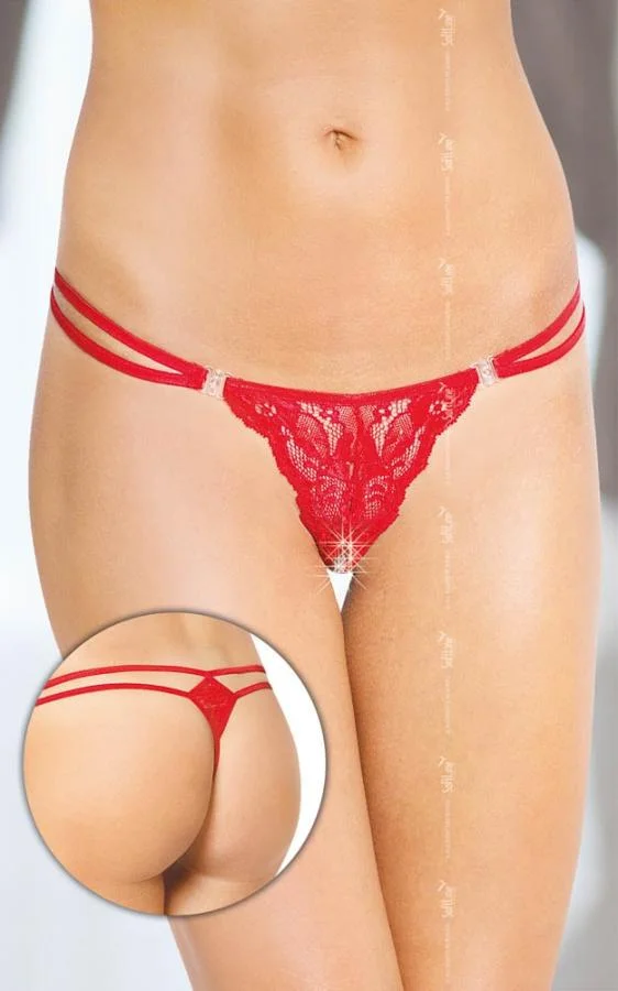 G-string 2444 - Red {} S/l