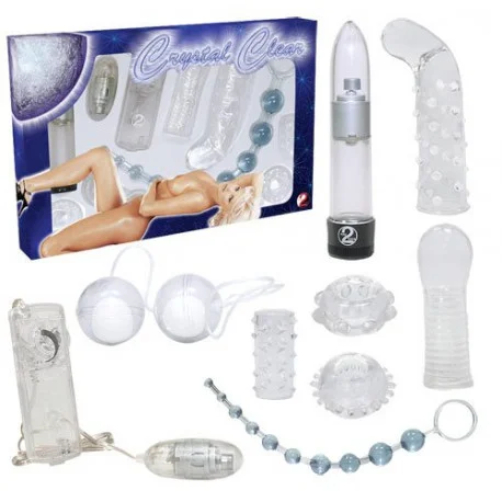 Set Jucarii Sexuale Crystal Clear