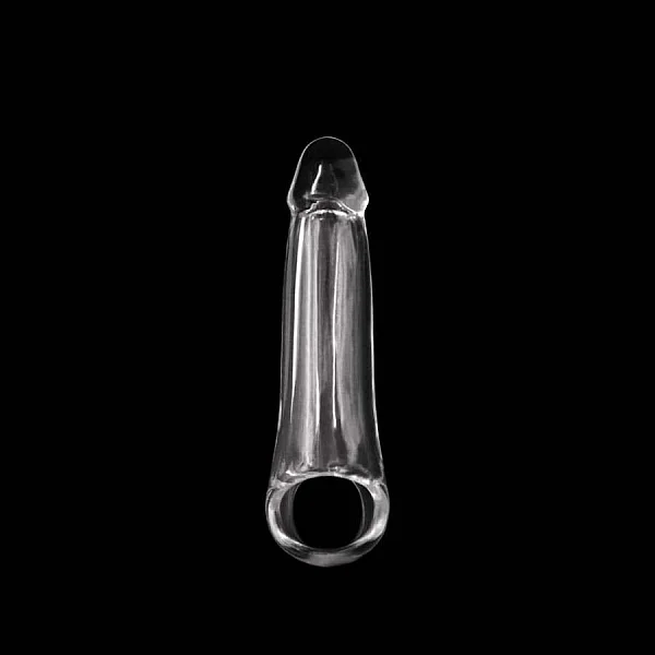 Extensie/manson Penis Renegade - Fantasy Extension, Marime S, Transparent, 17 Cm