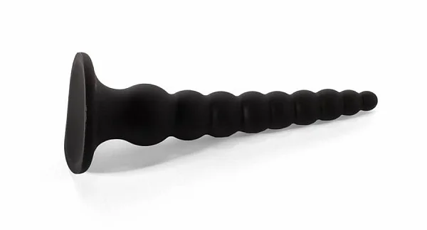 Dop Anal Extra Large, Negru, 20 Cm