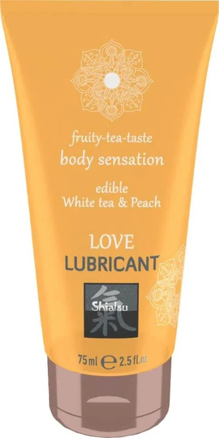 Lubrifiant Comestibil - Ceai Alb + Piersica, 75 Ml