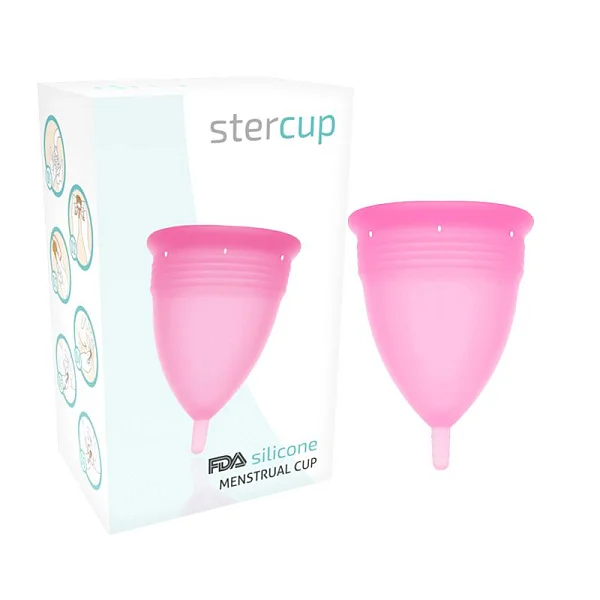Cupa Menstruala Silicon Stercup Marimea S Roz