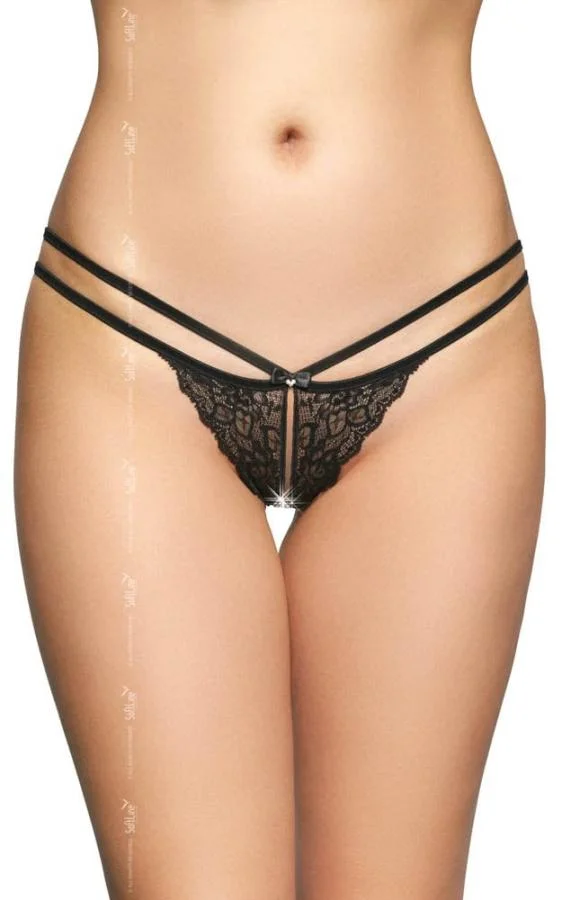 G-string 2495 - Black {} S/m