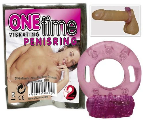 Inel Cu Vibratii Pentru Penis (unica Folosinta)