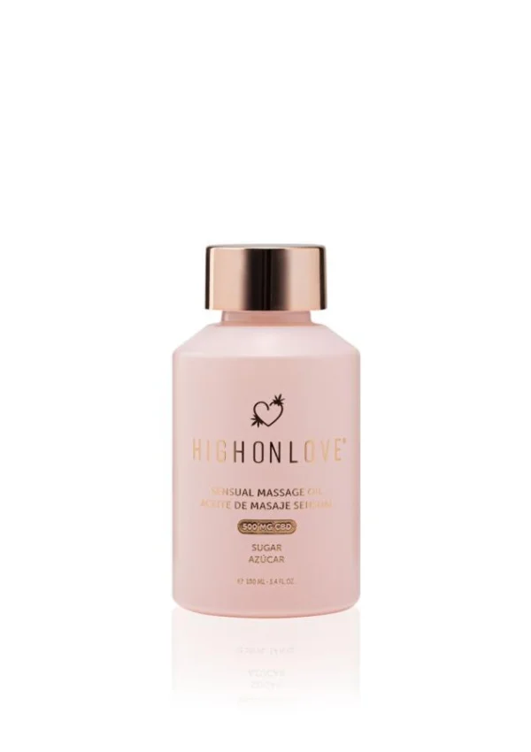 Ulei De Masaj Senzual Cu Cdb Highonlove Natural 100 Ml