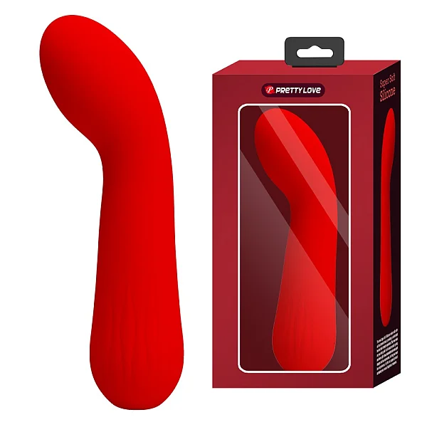 Vibrator Punctul G Faun, Rosu, 15 Cm