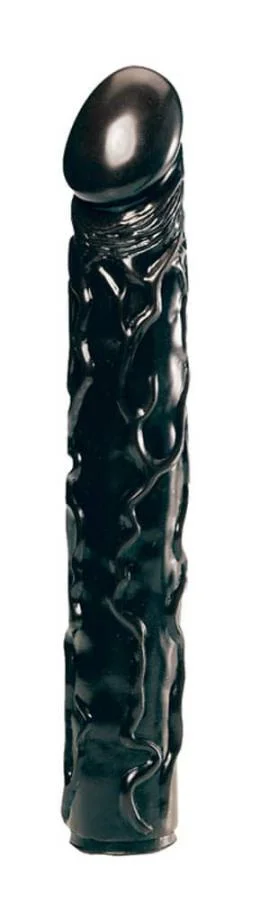 Dildo Anal Big Bonanza, Negru, 33 Cm