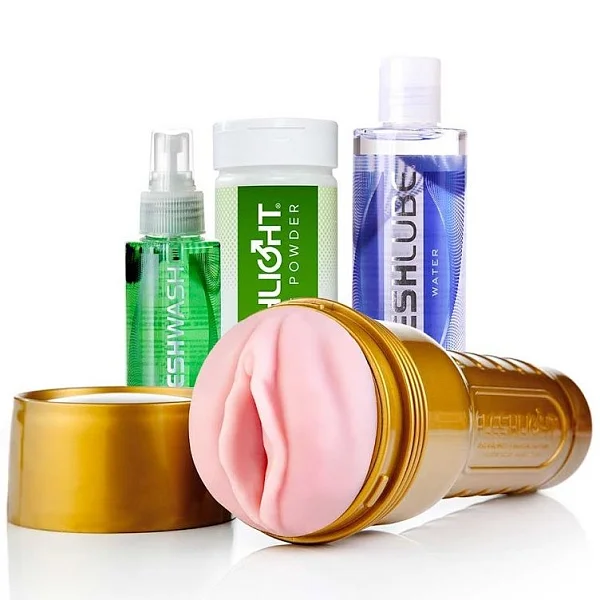 Set Antrenament Masturbator Vagin Fleshlight