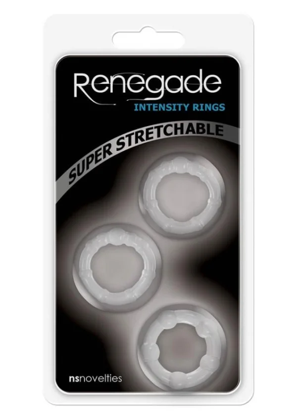 Set 3 Inele Penis Renegade Intensity Rings
