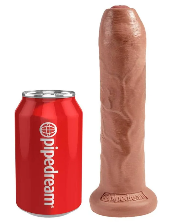 Dildo Realistic King Cock Necircumcis, Natural, 17.5 Cm