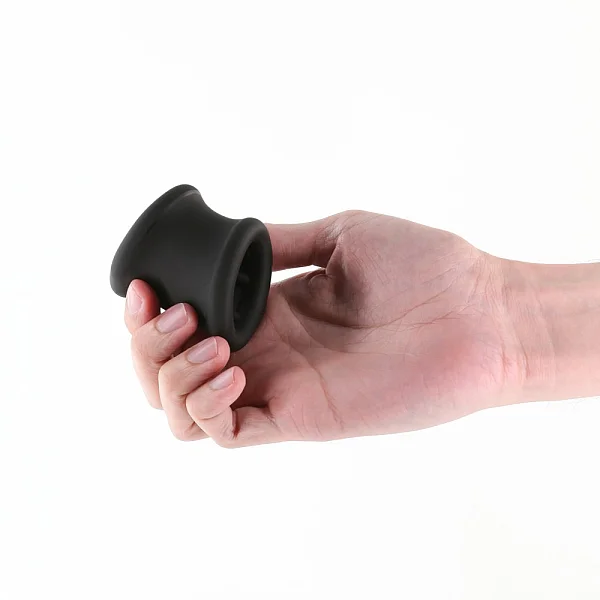 Inel Pentru Testicule Renegade Suave Ball Stretcher, Negru