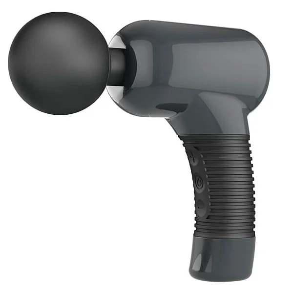 Vibrator Clitoridian Magic Gun, Negru, 20 Cm