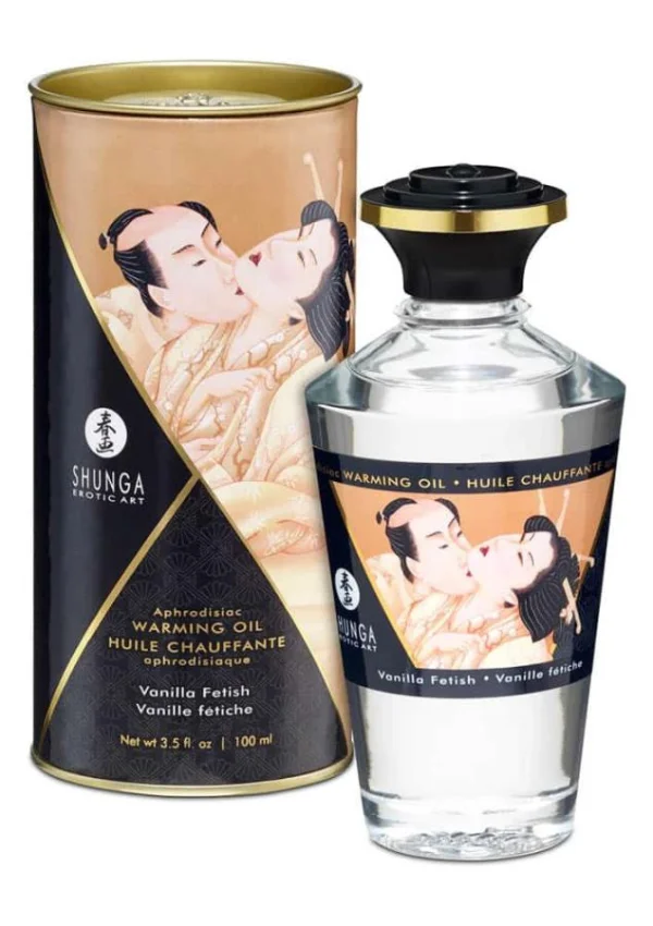 Ulei Afrodiziac Cu Efect De Caldura Vanilla Fetish, 100 Ml