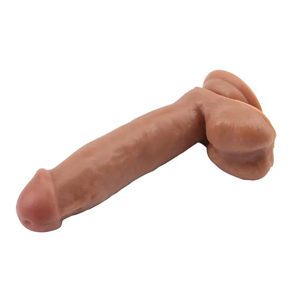 Dildo Clasic Cu Ventuza Fashion Dude, Latin, 18 Cm