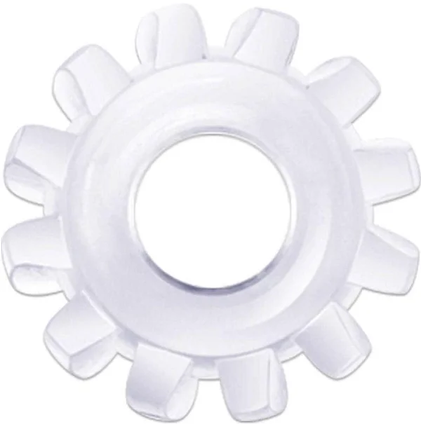 Inel Penis Power Plus Cockring  6, Transparent