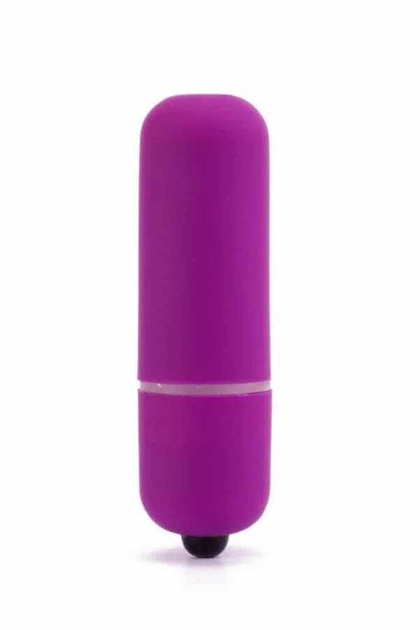 Vibrator Mini Vibe Lady Finger, Mov, 6 Cm