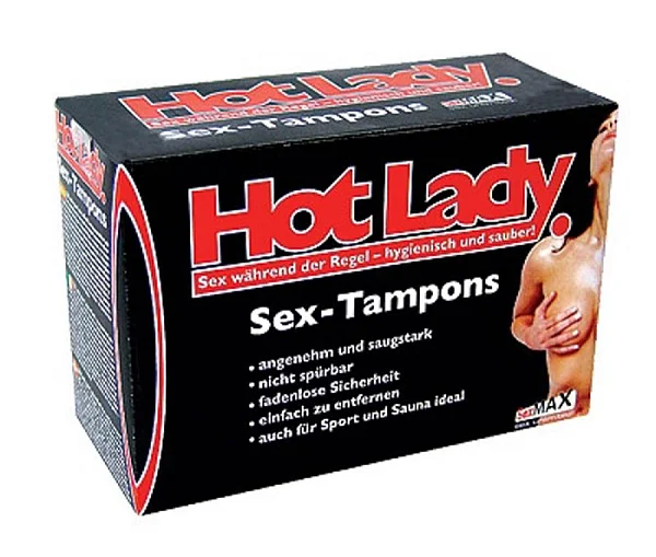 Hot Lady Sex-tampons, 8er Schachtel (box Of 8)