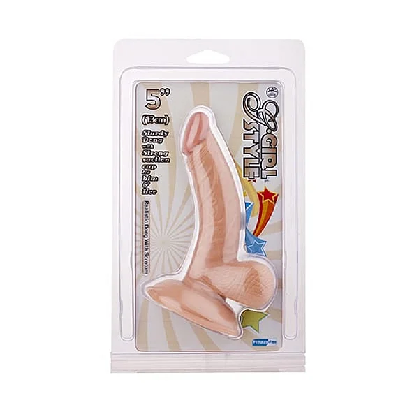 Mini Dildo Realistic G-girl Style Ii, Natural, 13 Cm