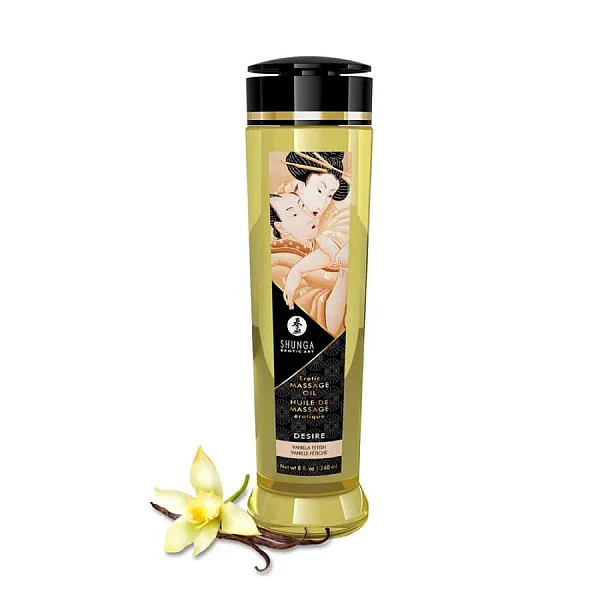 Ulei Pentru Masaj Erotic Vanilla, 240 Ml