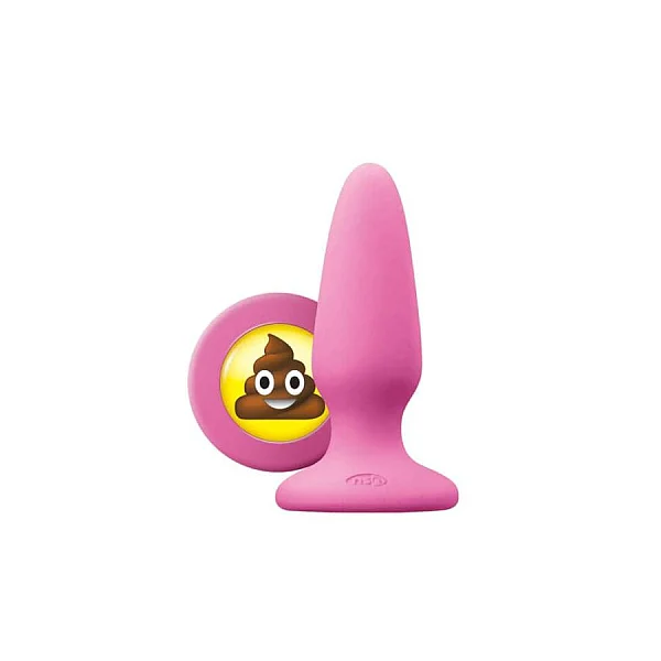 Dop Anal Mojis Sht Medium Roz, 8.5 Cm