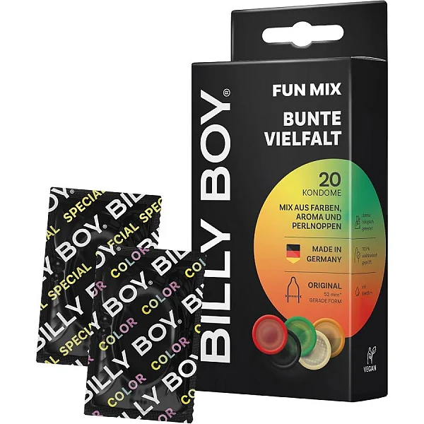 Prezervative Billy Boy Fun Mix 20 Buc