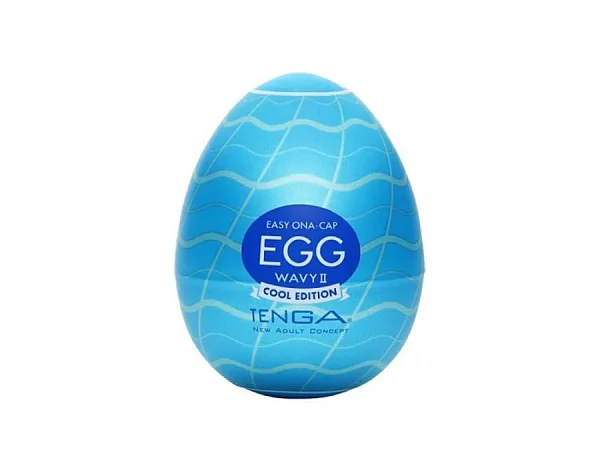 Mini Masturbator Egg Wavy Ii Cool Edition
