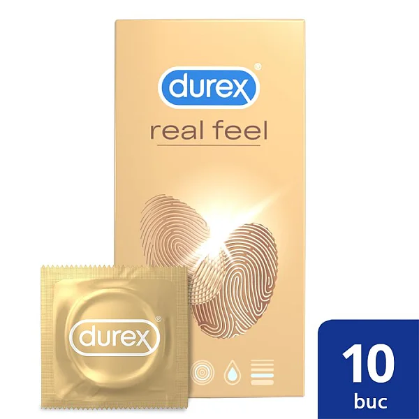 Prezervative Durex Real Feel 10 Buc