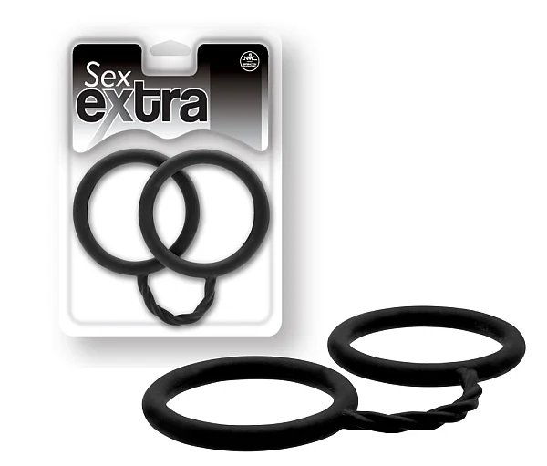 Catuse Din Silicon Sex Extra, Negru