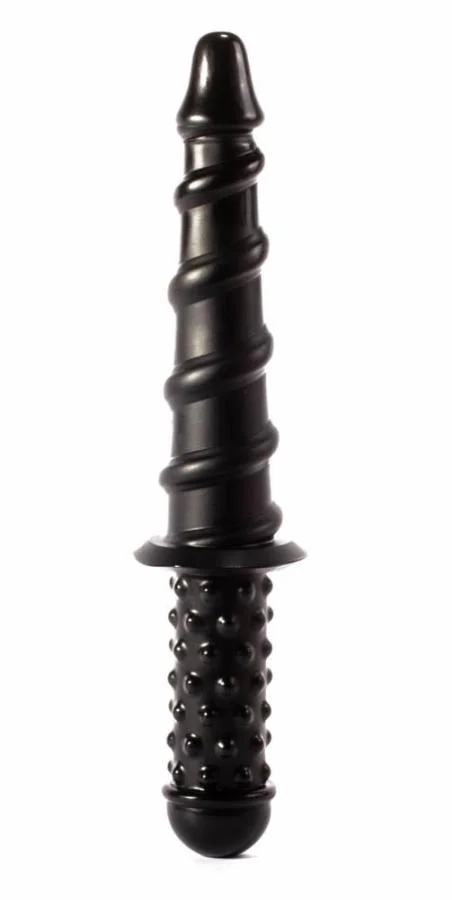 Dop Anal Extra Large Sword Handle I, Negru, 35 Cm