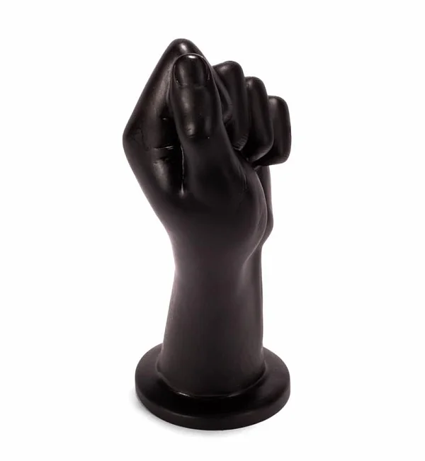 Dildo Realistic Pumn Fisting, Negru, 26 Cm