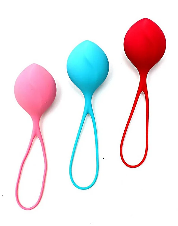 Set 3 Bile Vaginale, Multicolor