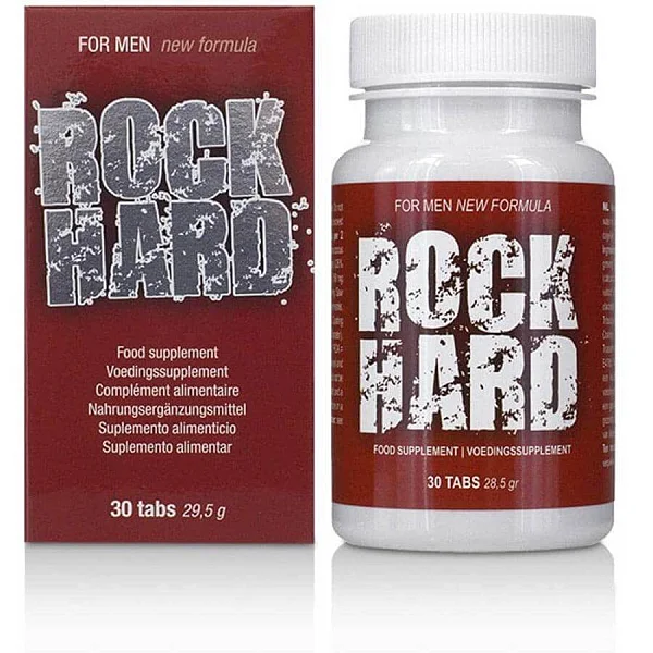 Stimulent Pentru Potenta Rock Hard, 30 Tab.